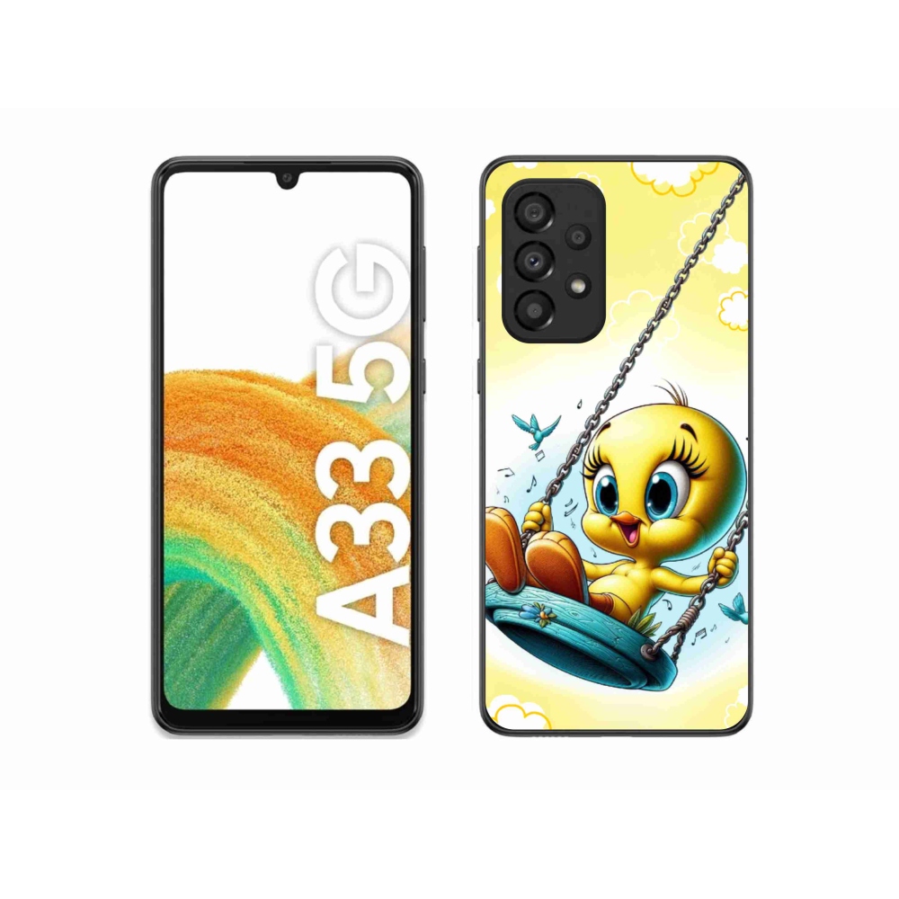 Zselés borítás mmCase Samsung Galaxy A33 5G - tweets