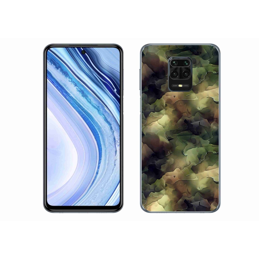Gél borítás mmCase a Xiaomi Redmi Note 9 Pro számára - terepszínű minta 10