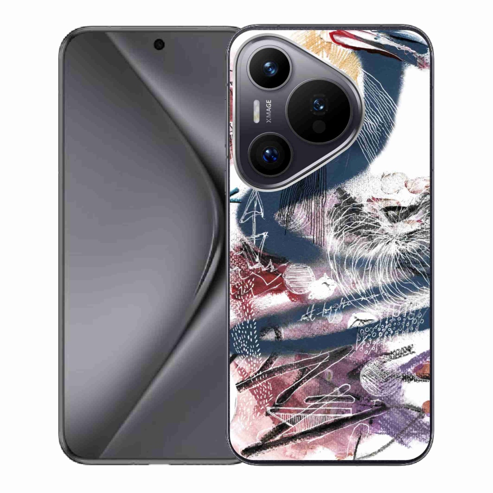 Gél borítás mmCase a Huawei Pura 70 készülékhez - absztrakt motívum 28