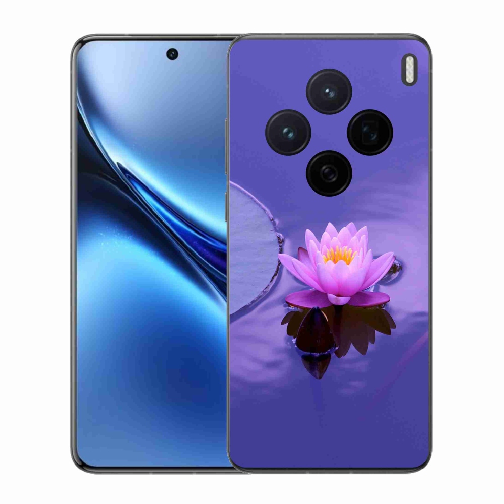 Zselés borítás mmCase a Vivo X200 5G-hez - virág a felületen