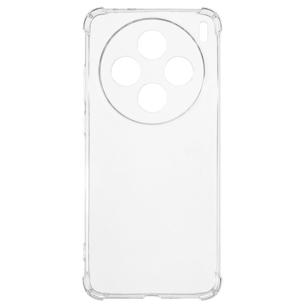 Átlátszó zselés tok megerősített sarkokkal a Vivo X200 5G számára