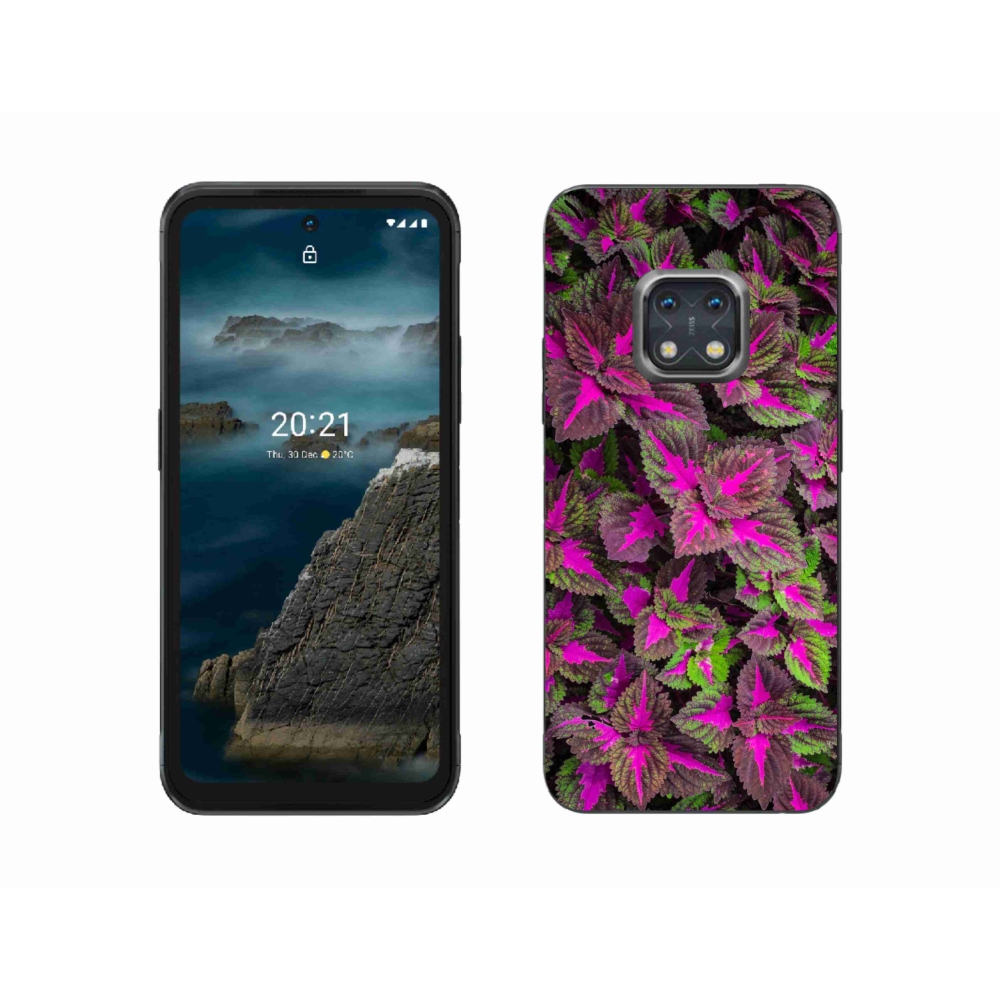 Zselés borítás mmCase a Nokia XR20 készülékhez - virág 10