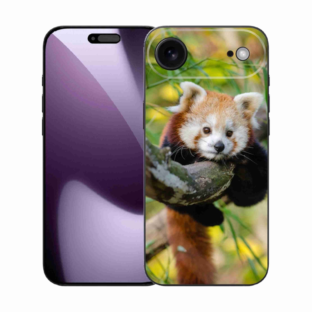 Zselés borítás mmCase iPhone 17 Air készülékhez - pandavörös