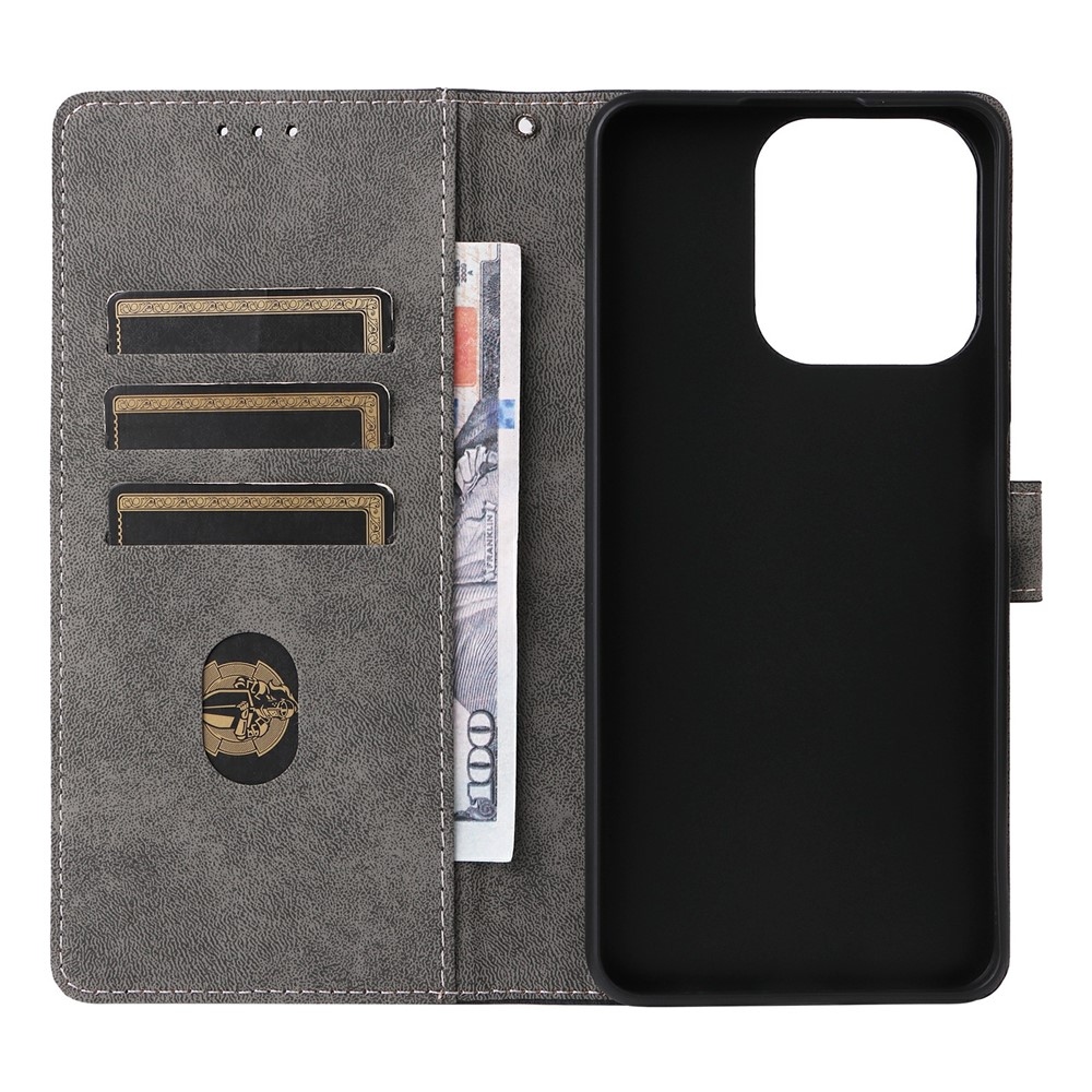 RFID könyvtáska a Realme Note 70T készülékhez - lila