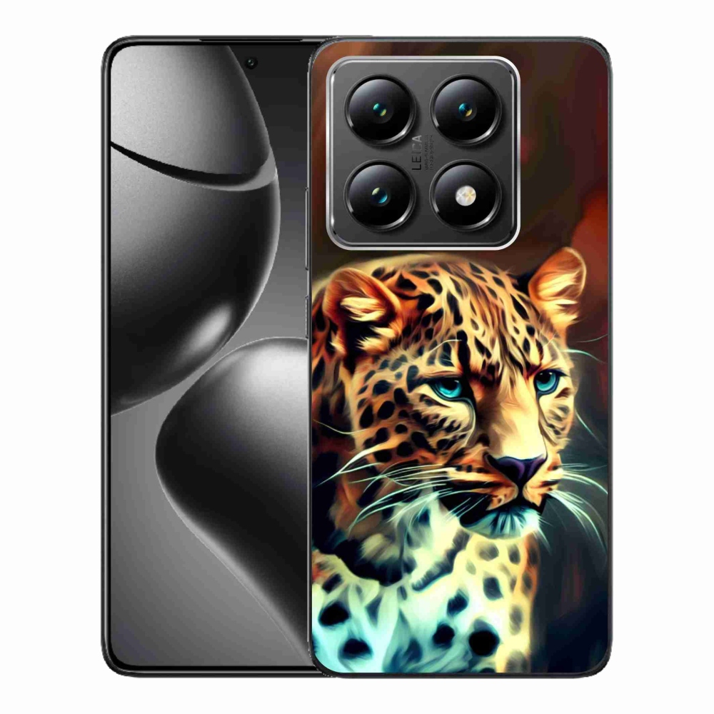Gél borítás mmCase a Xiaomi 14T-hez - leopárd