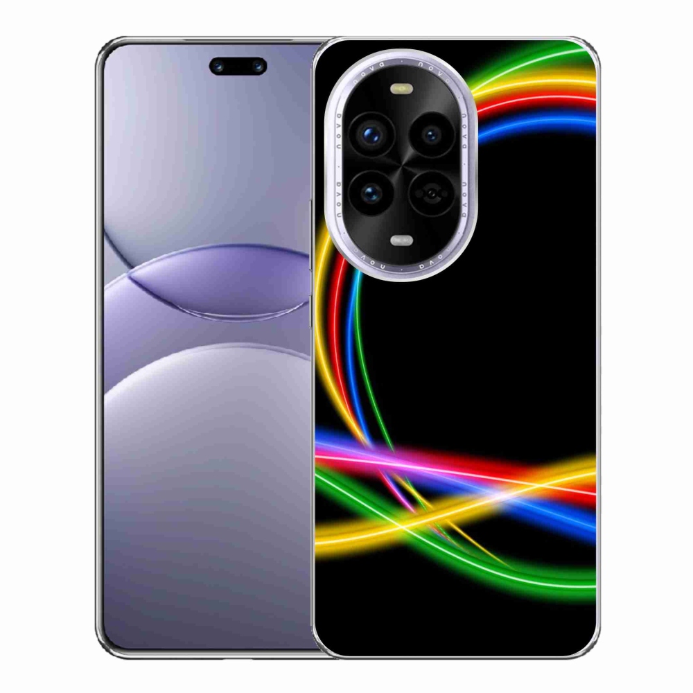 Gél borítás mmCase a Huawei Nova 13 Pro 5G-n - neon körök