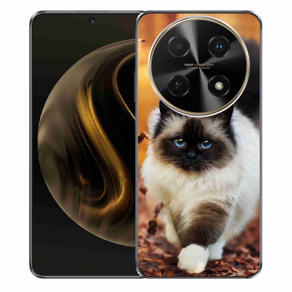 Gél tok mmCase a Huawei Nova 12i készülékhez - macska