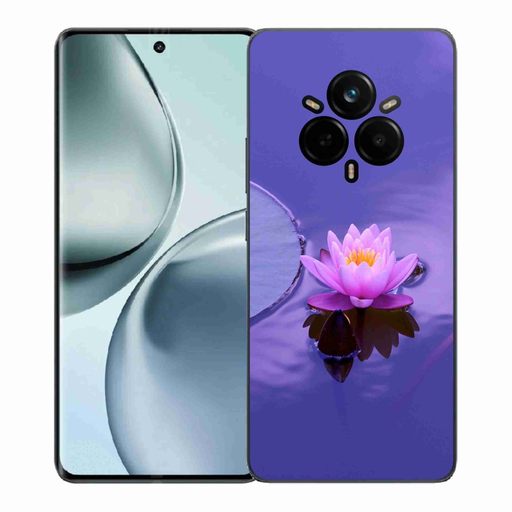 Gél borítás mmCase a Realme 14 Pro 5G számára - virág a felületen