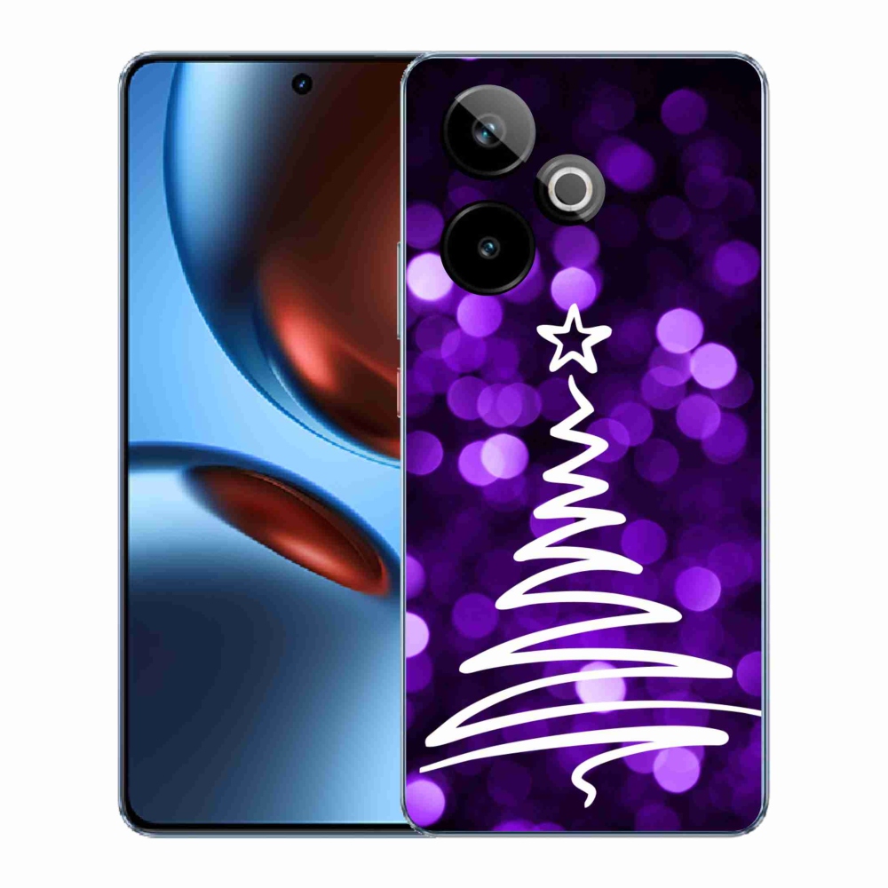 Gél borítás mmCase a Realme GT 7 5G/GT 7T 5G számára - fa