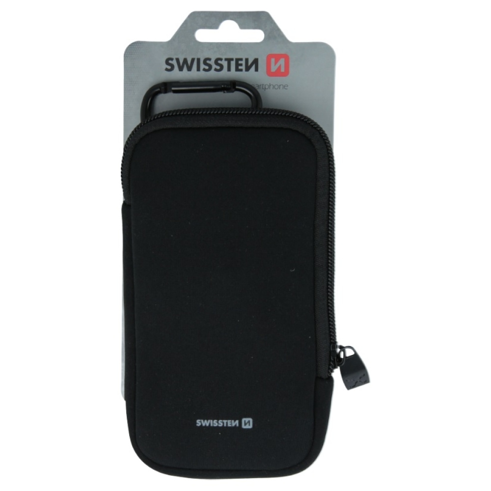 Univerzális neoprén tok Swissten Black-Rock 7 - fekete