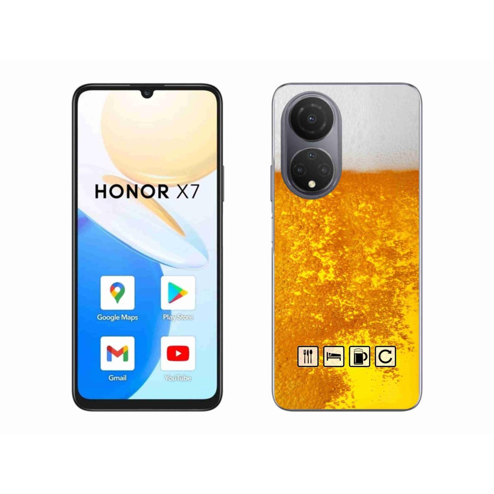 Zselés borítás mmCase a Honor X7-hez - sör motívum 3