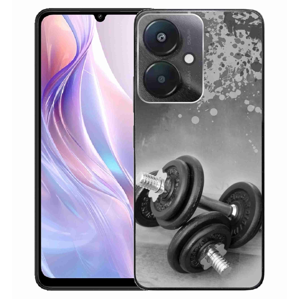 Gél borítás mmCase a Xiaomi Redmi 13C 5G-hez - súlyzók 1