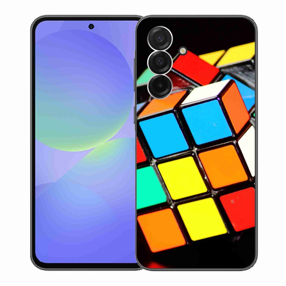 Gél borítás mmCase Samsung Galaxy A36 5G - Rubik-kocka számára