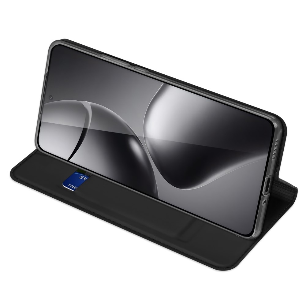 DUX könyvtáska Xiaomi 14T Pro-hoz - fekete