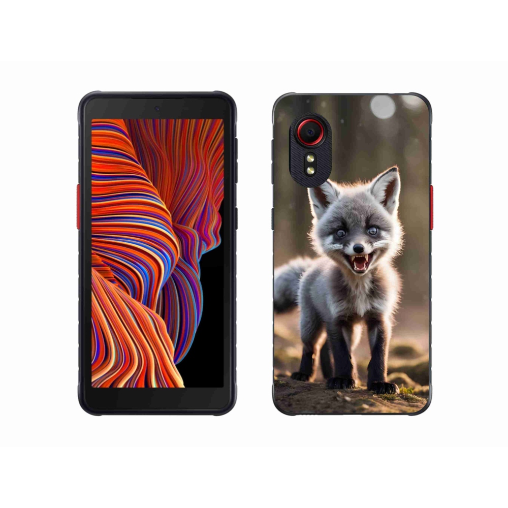 Gél borítás mmCase Samsung Galaxy Xcover 5 - angry fox - Samsung Galaxy Xcover 5 - angry fox