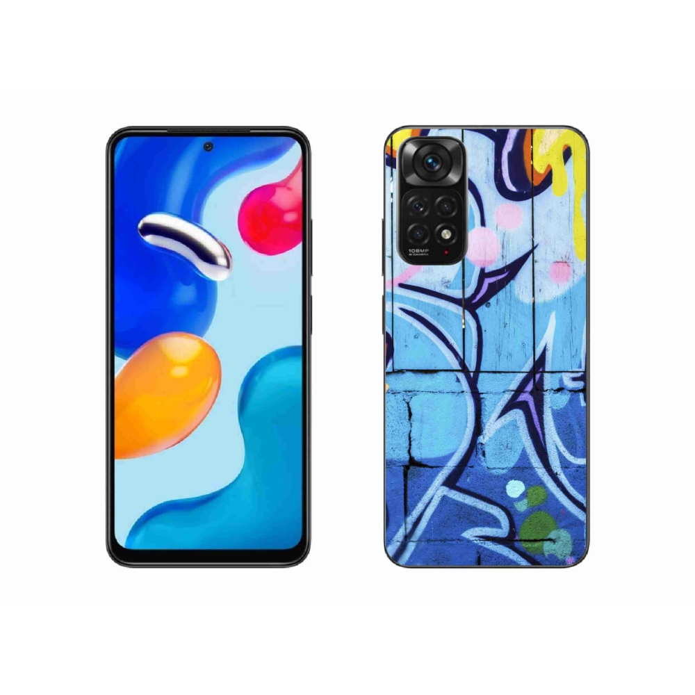 Gél borítás mmCase a Xiaomi Redmi Note 11S 4G-hez - graffiti