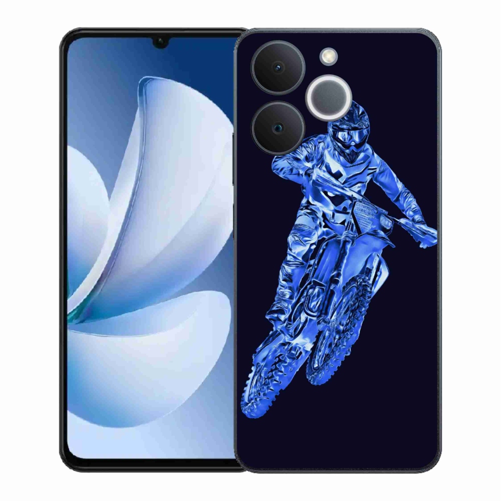 Zselés borítás mmCase a Realme Note 70T-hez - motocross 1