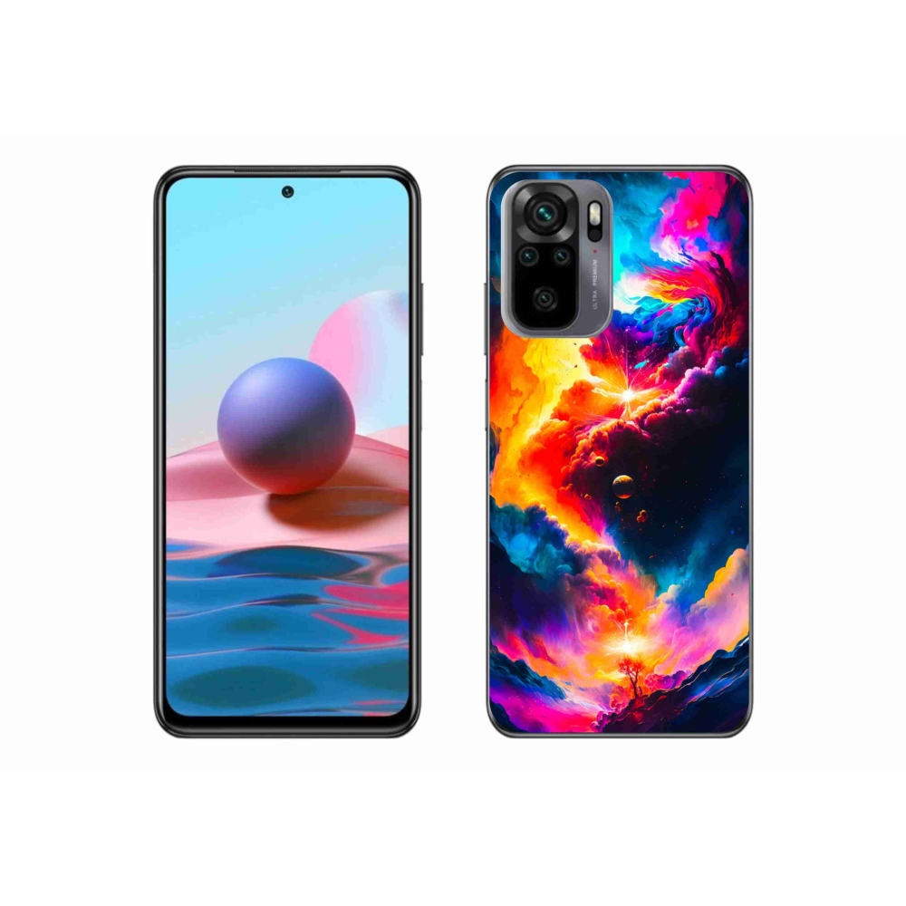 Gél borítás mmCase a Xiaomi Poco M5s számára - absztrakt motívum