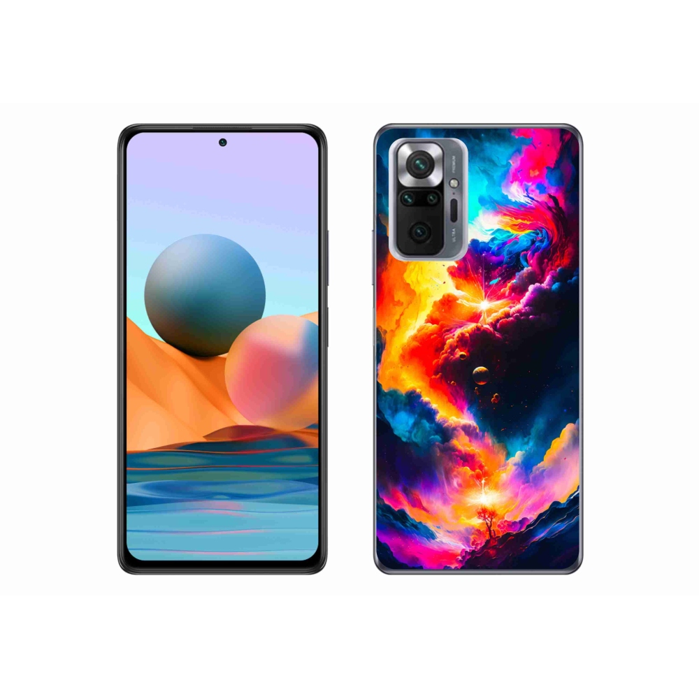 Gél borítás mmCase a Xiaomi Redmi Note 10 Pro számára - absztrakt motívum