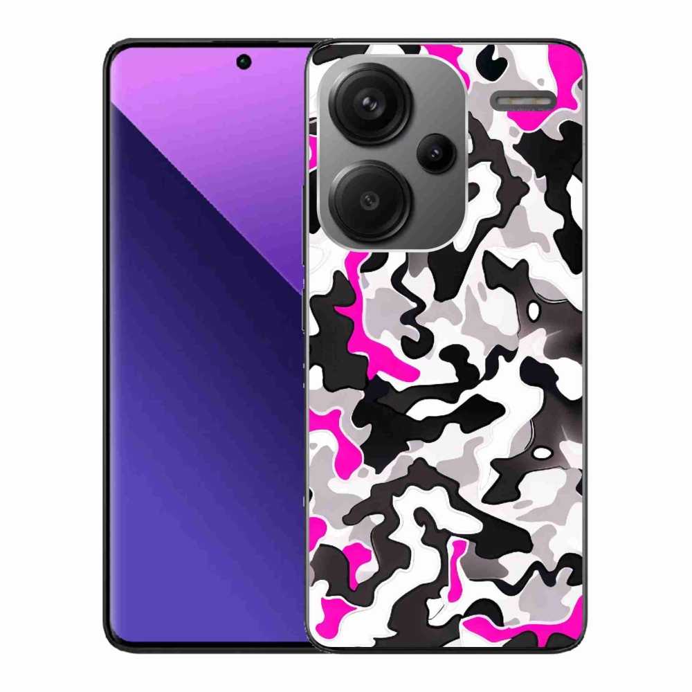 Gél borítás mmCase a Xiaomi Redmi Note 13 Pro+ 5G számára - álcázó minta 5