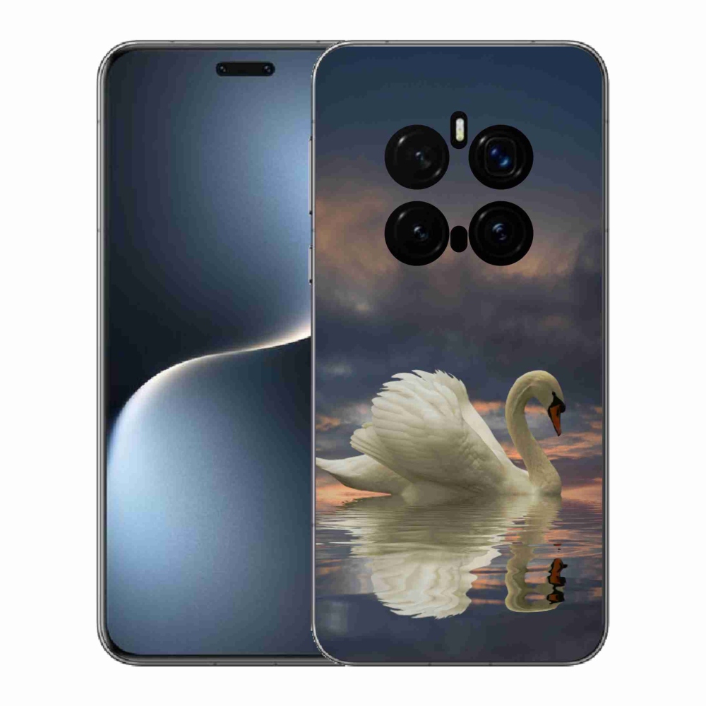 Zselés borítás mmCase a Honor Magic 7 Pro 5G készülékhez - hattyú