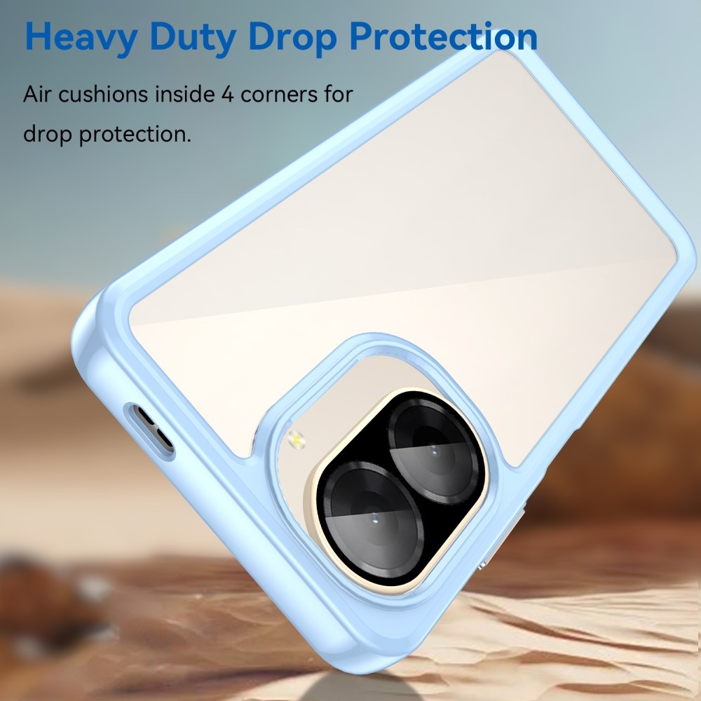 Gél tok kemény hátlappal Xiaomi Redmi A5 (173.45x79.35x8.45mm) - kék