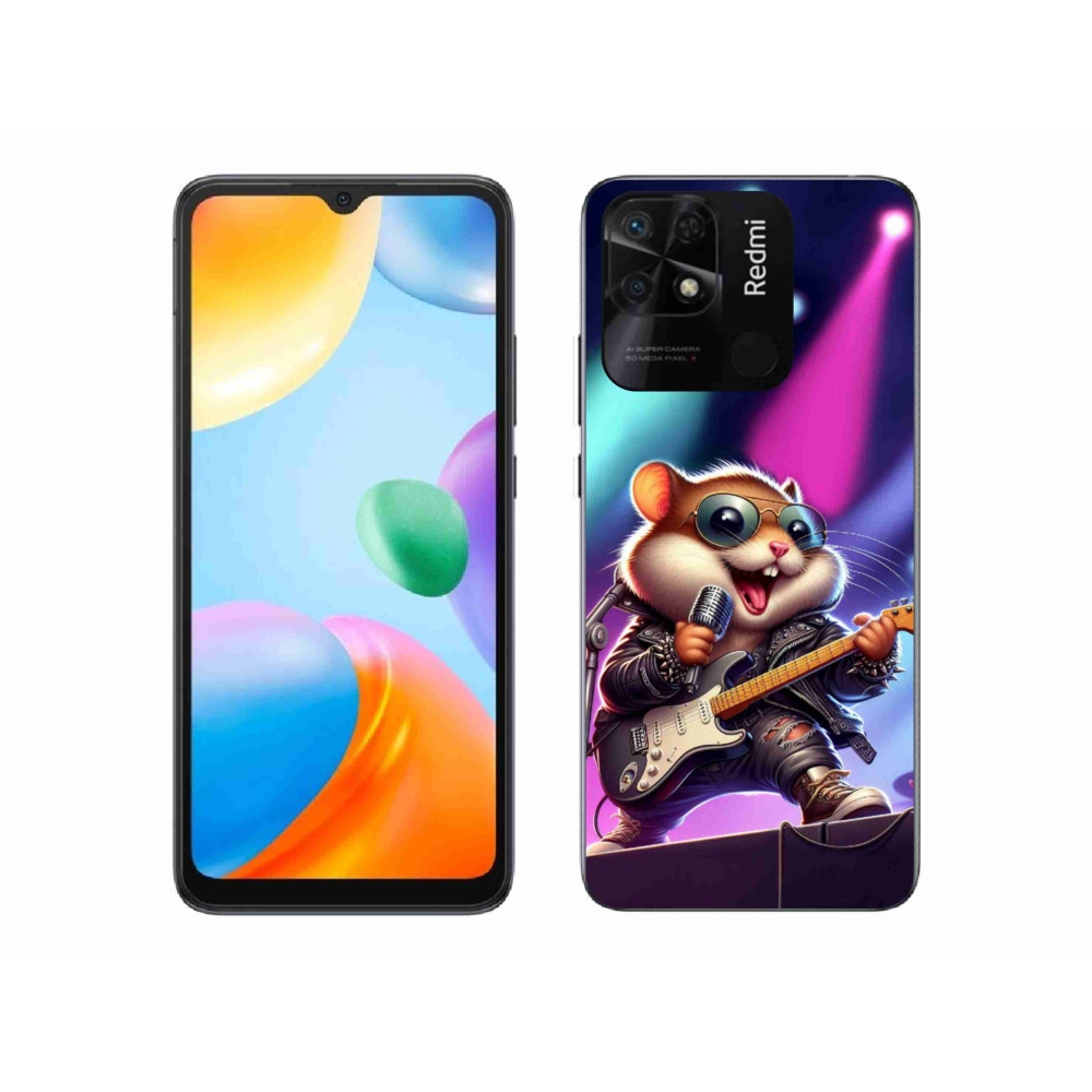 Gél borítás mmCase a Xiaomi Redmi 10C-hez - hörcsög hintaló