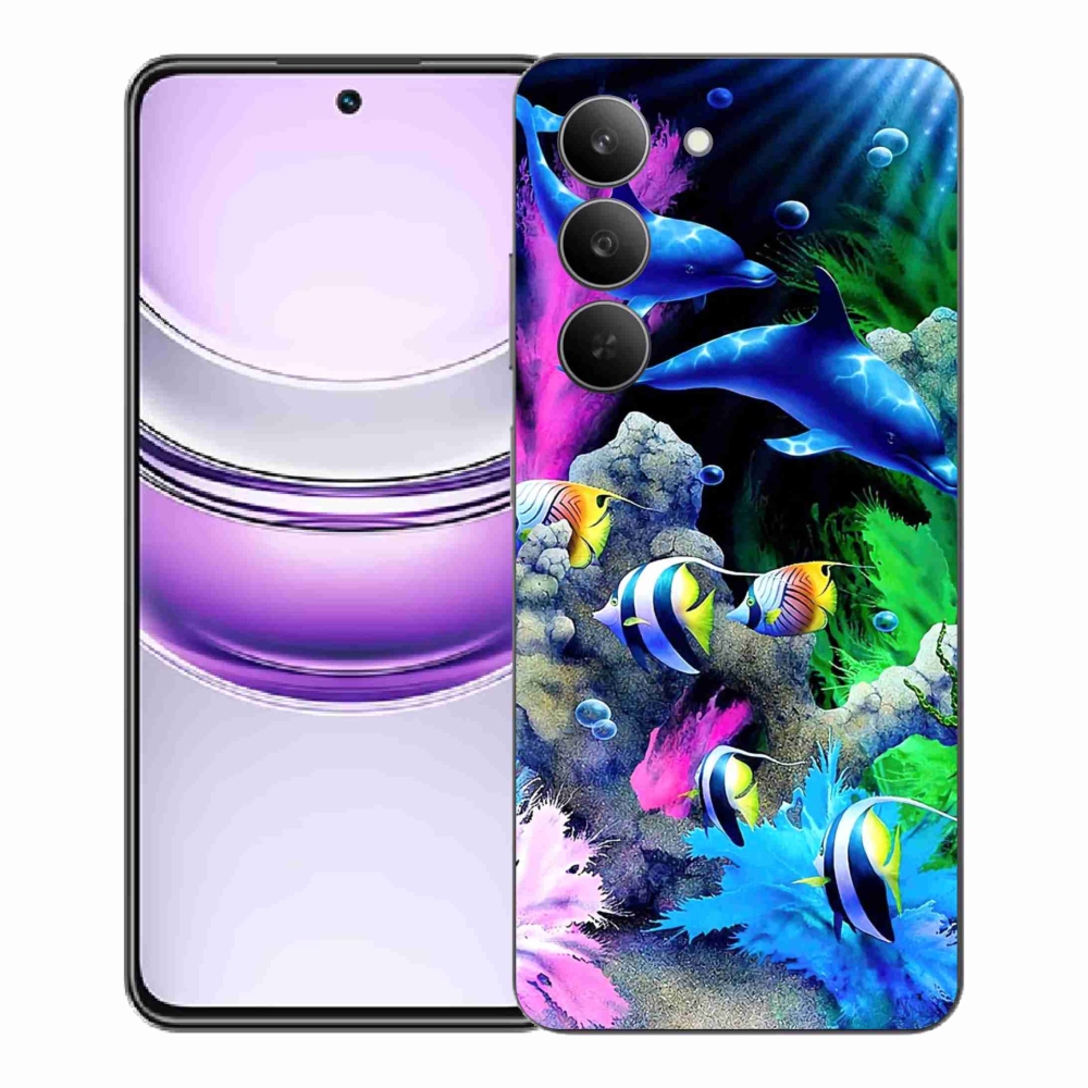 Zselés borítás mmCase a Realme 14x 5G készülékhez - Sea World