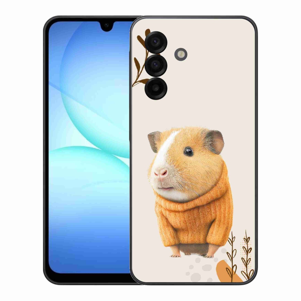 Gél borítás mmCase Samsung Galaxy A17 4G/5G - tengerimalac pulóverben