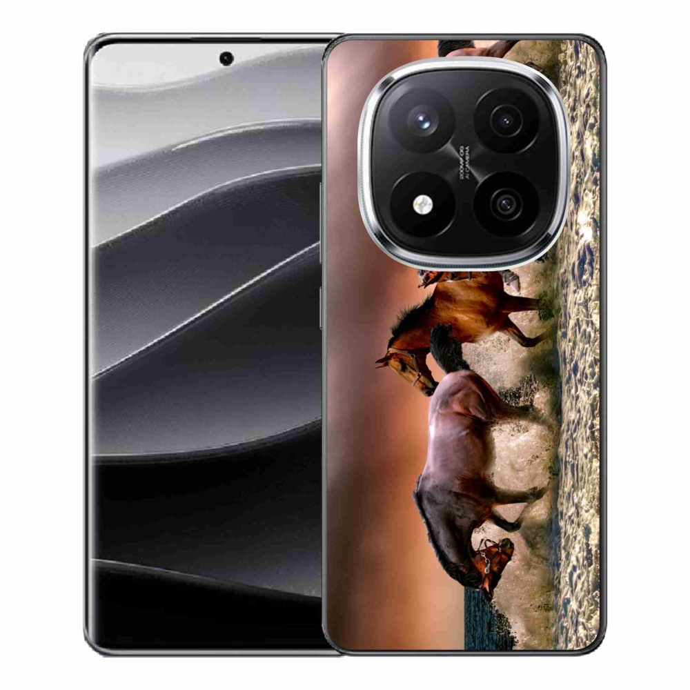 Gél borítás mmCase a Xiaomi Redmi Note 14 Pro+ 5G - lovak 1