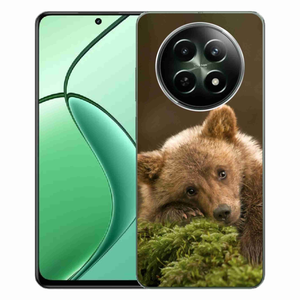 Zselés borítás mmCase a Realme 12 5G/12x 5G számára - medve