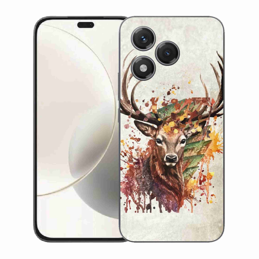 Zselés borítás mmCase a Honor 400 Lite-hoz - szarvas 1