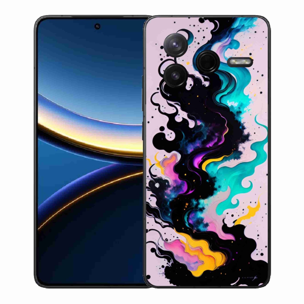 Gél borítás mmCase a Xiaomi Poco F7 Pro számára - absztrakt motívum 4