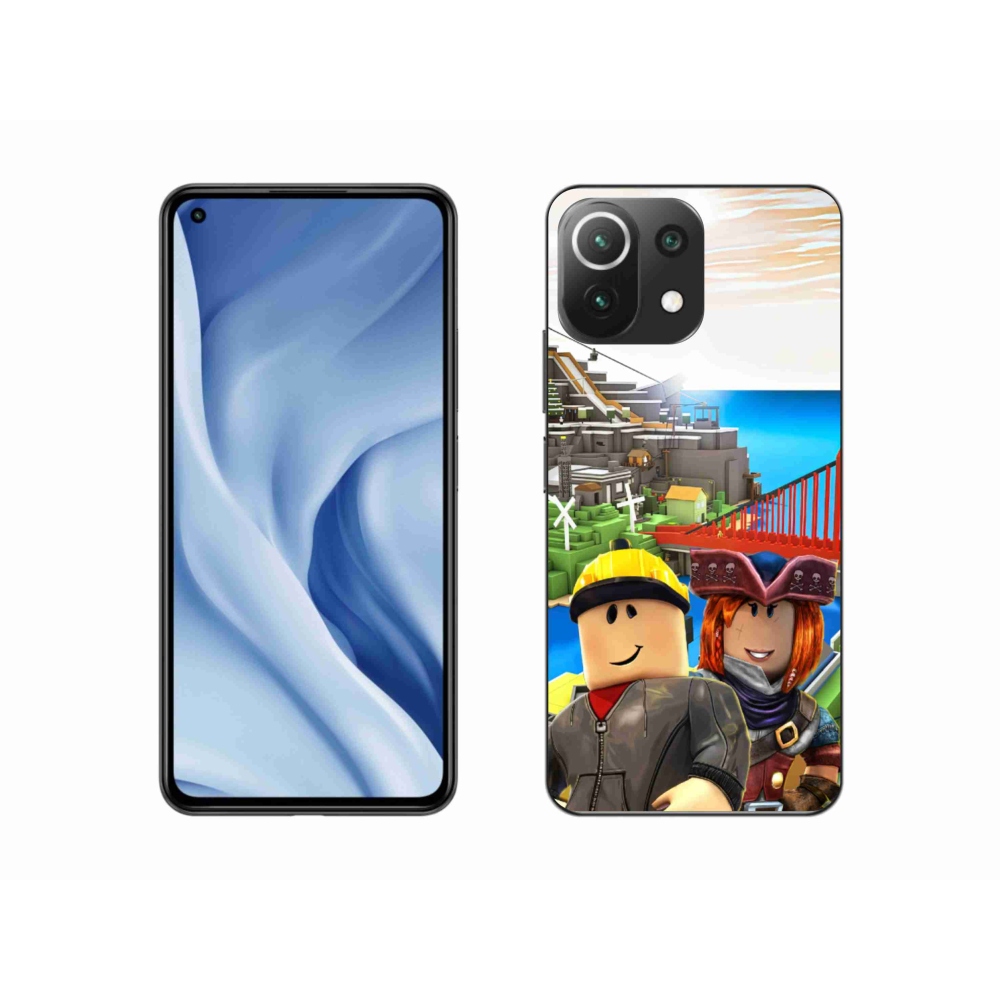 Gél borítás mmCase a Xiaomi 11 Lite 5G NE számára - roblox 1