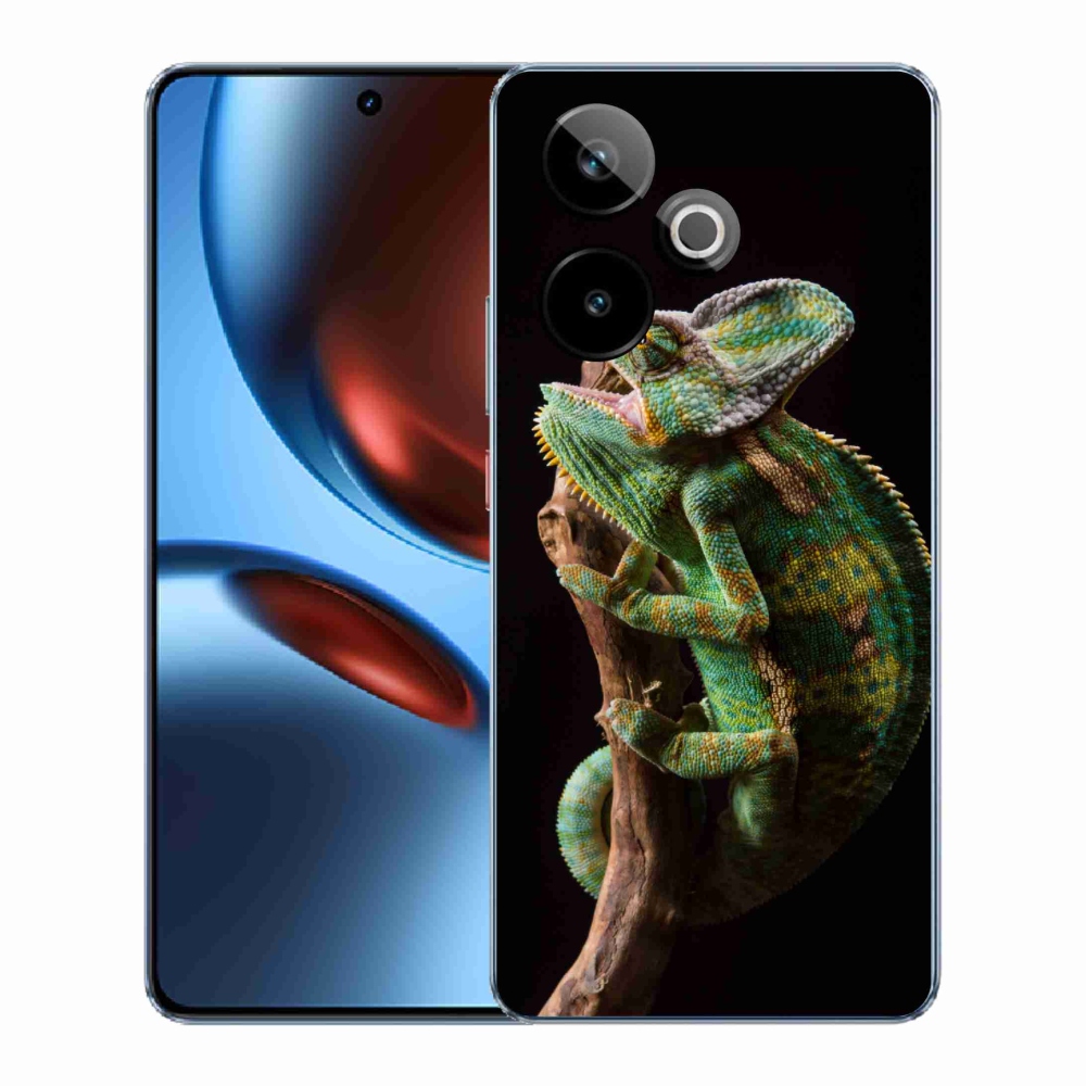 Rugalmas zselés tok mmCase képpel a Realme GT 7 5G/GT 7T 5G - kaméleon számára