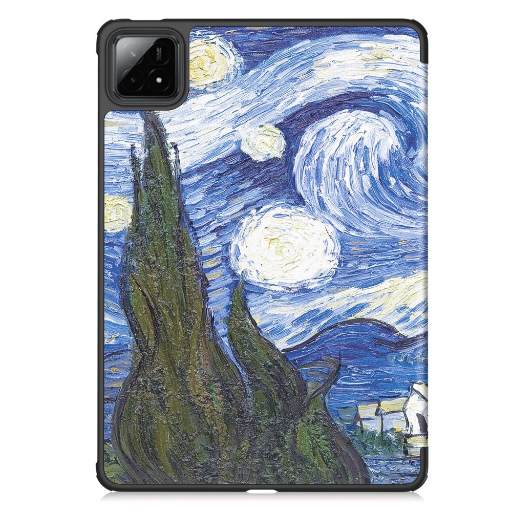 Patty intelligens pozicionáló tok Xiaomi Pad 7/7 Pro táblagéphez - olajfestmény