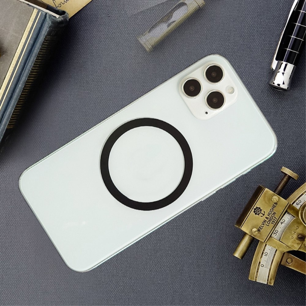 Gyűrűs öntapadós mágneses gyűrű MagSafe-hoz - fekete