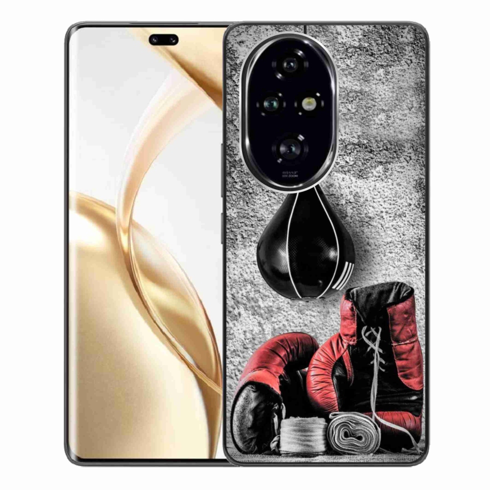 Zselés borítás mmCase a Honor 200 Pro 5G számára - bokszzsák és kesztyűk