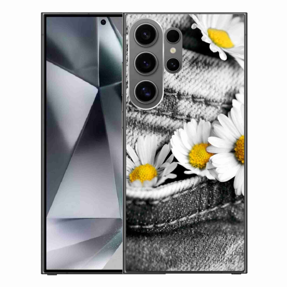 Gél tok mmCase Samsung Galaxy S24 Ultra készülékhez - margaréták