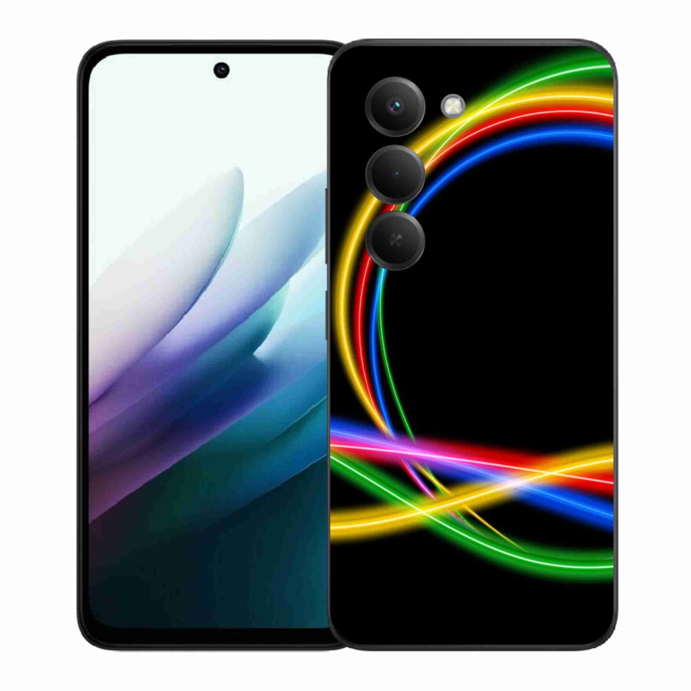 Gél borítás mmCase a Xiaomi Redmi 15 4G/5G (171mm) - neon körökhöz