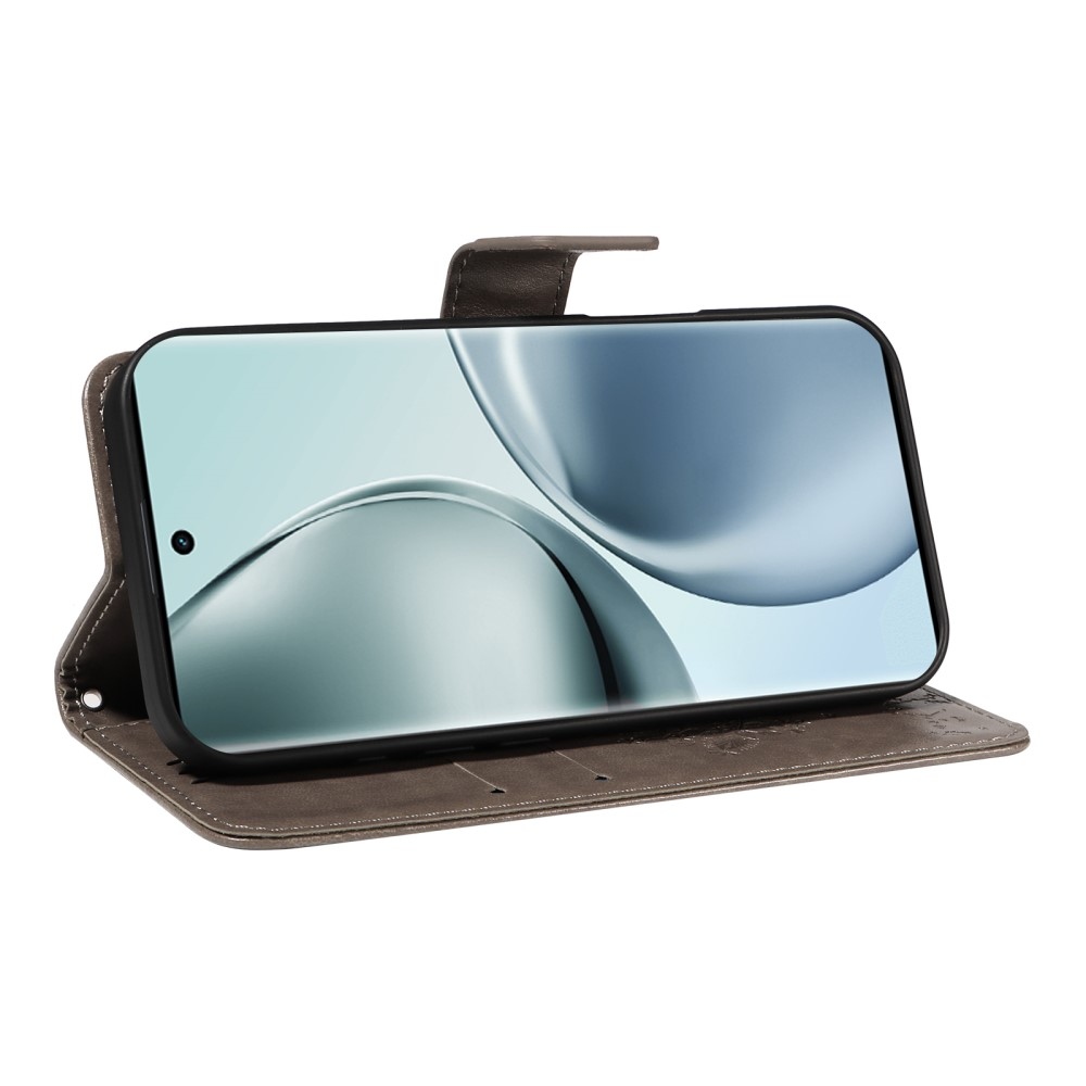 Fák könyvtáska a Realme 14 Pro 5G-hez - szürke