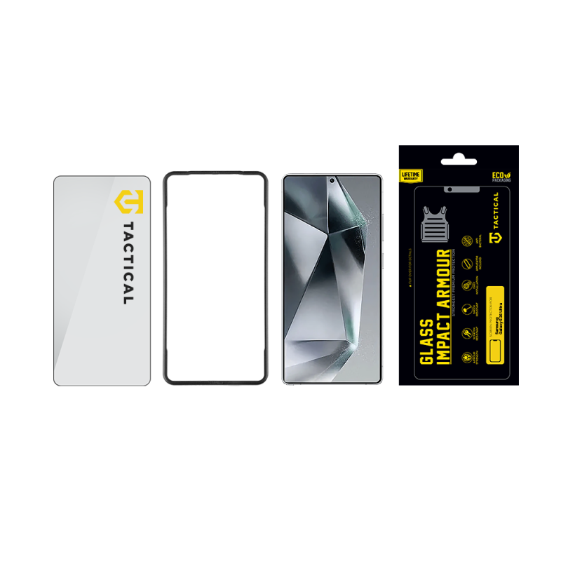 Tactical Glass ütésálló páncélüveg Samsung Galaxy S26 Ultra készülékhez