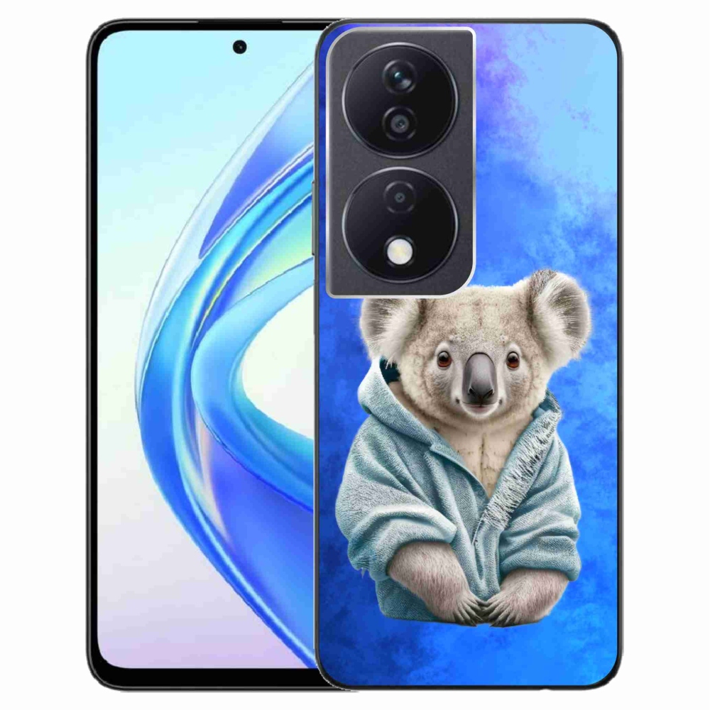 Zselés borítás mmCase a Honor X7b/Honor 90 Smart készülékhez - koala pulóverben