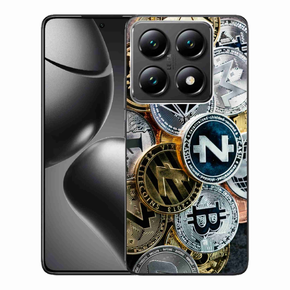 Gél borítás mmCase a Xiaomi 14T Pro számára - kriptovaluták