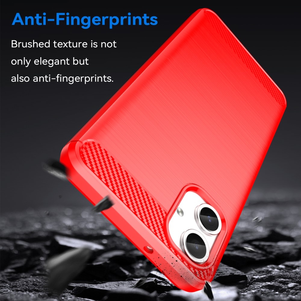 Szénálló zselés tok Samsung Galaxy A06 4G - piros