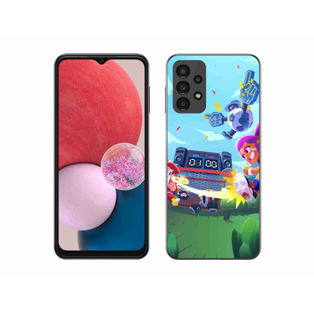 Zselés borítás mmCase Samsung Galaxy A13 4G - verekedős csillagok 1