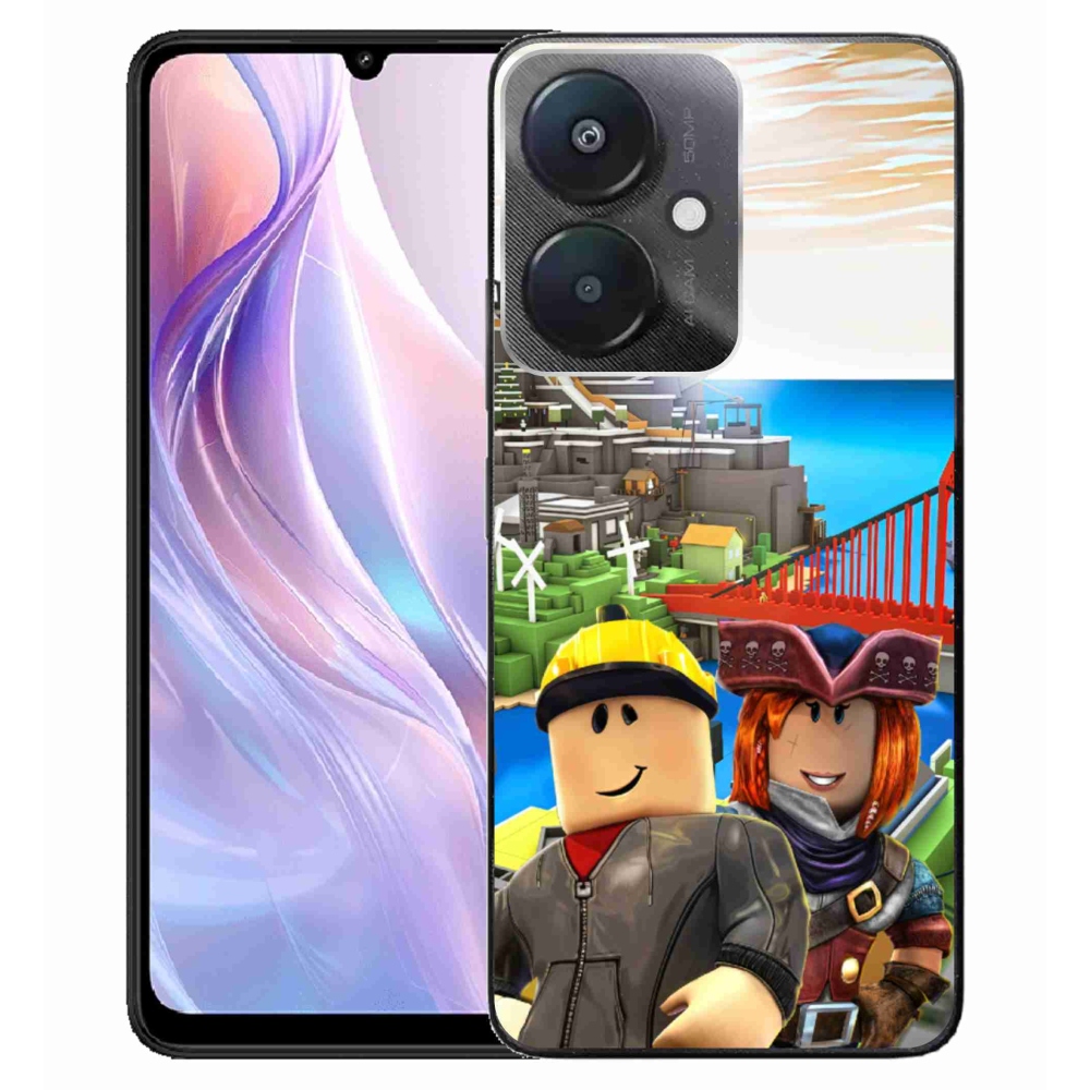 Gél borító mmCase a Xiaomi Redmi 13C 5G számára - roblox 1