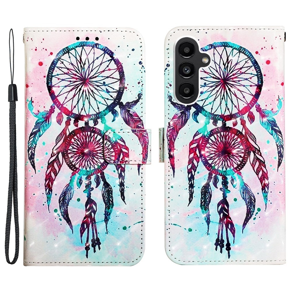 Patte könyv tok Samsung Galaxy A24 készülékhez - színes álomfogó