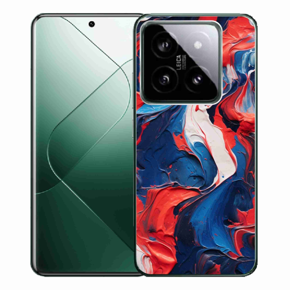 Gél borítás mmCase a Xiaomi 14 Pro számára - absztrakt motívum 7