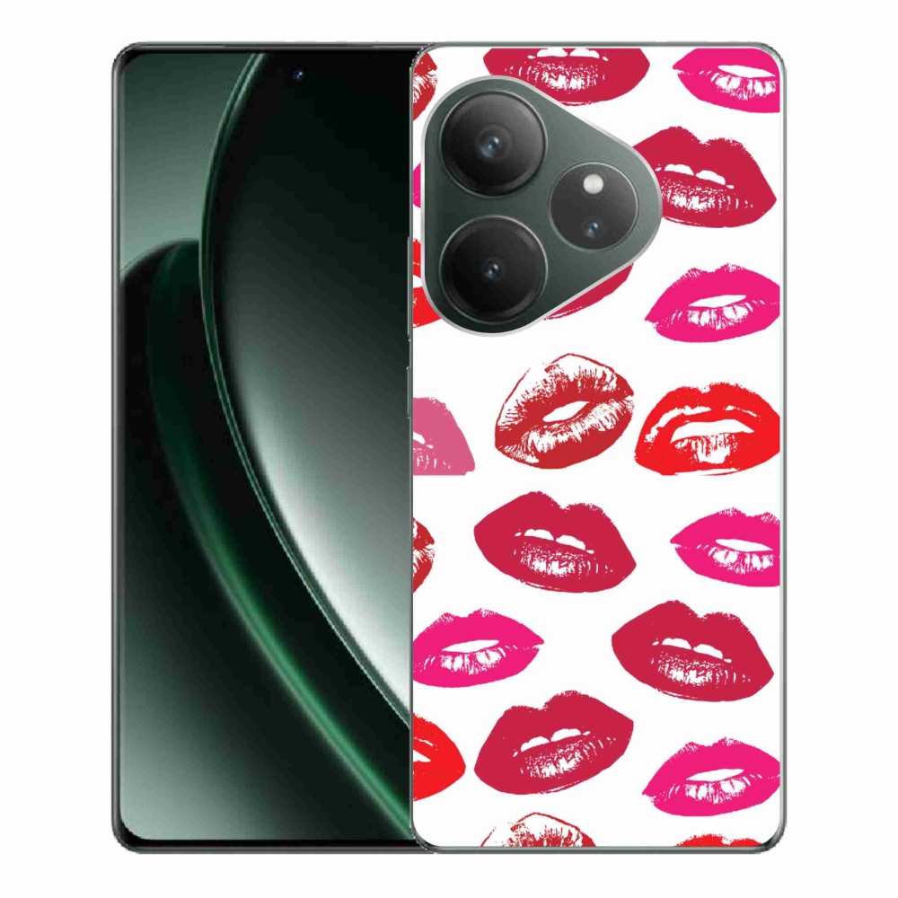 Gél védőburkolat mmCase a Realme GT 6 5G/GT 6T 5G számára - ajkak